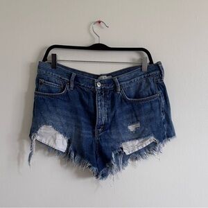 We the Free Distressed Daisy Duke Denim Women's Shorts size 30